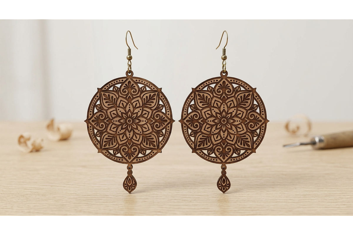 Mandala Jewelry SVG, an Object Graphic by hafijul (Photo 6 of 11)