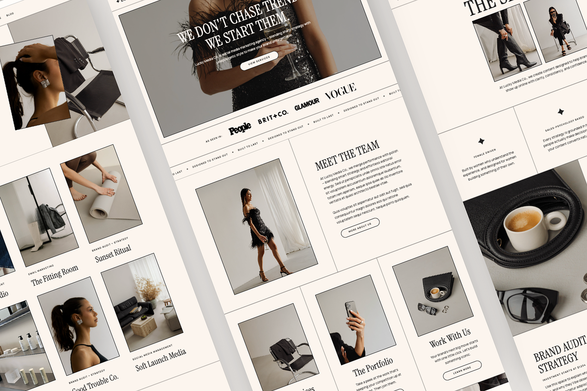 Showit Website Template | Agency, a Websites & App Template by Rosetta Lane Design (Photo 2 of 10)