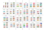 Banknotes of 151 Countries, a Finance Illustration by Zhuna (Thumbnail 6 of 7)
