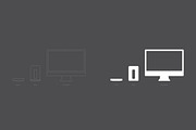 Apple Device Wireframe Mockups, an iPhone Mockup by blooon (Thumbnail 8 of 8)