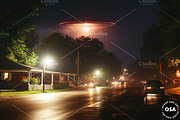 Saucer-Shaped Extraterrestrial UFO, a Technology Illustration by Other Side Art (Thumbnail 3 of 8)