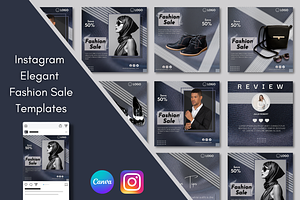 Instagram Elegant Fashion Templates