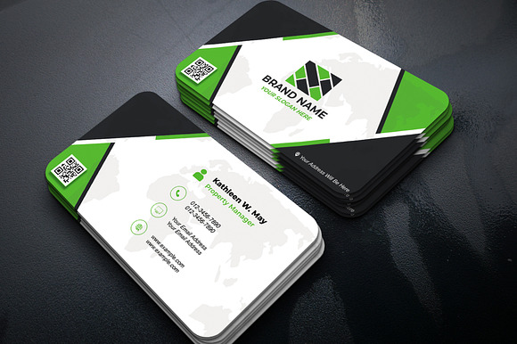 Broker Business Card PSD preview 8