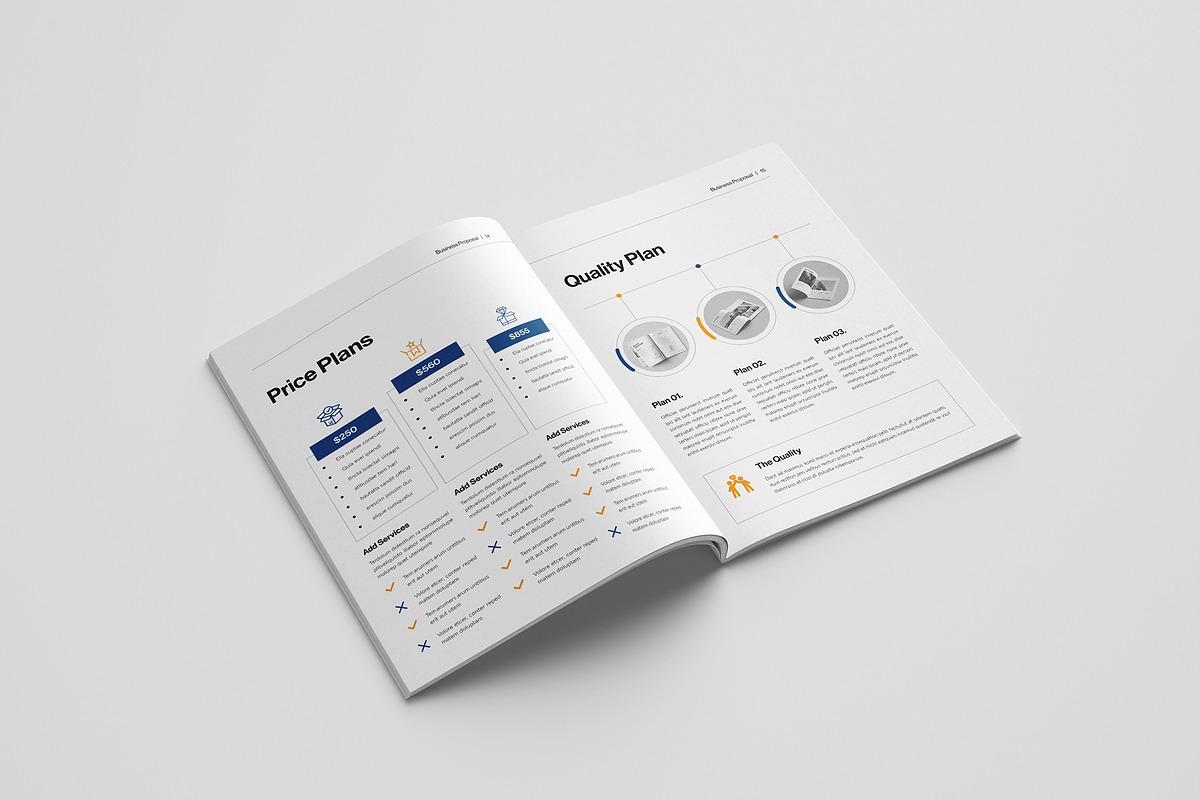 Project Proposal Template, a Brochure Template by Spark_Creative (Photo 10 of 16)