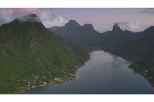 Breathtaking aerial view of lush, a Nature Photo by Goinyk