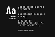 Hubiron Condensed Sans, a Sans Serif Font by Letterhend Studio (Thumbnail 4 of 9)