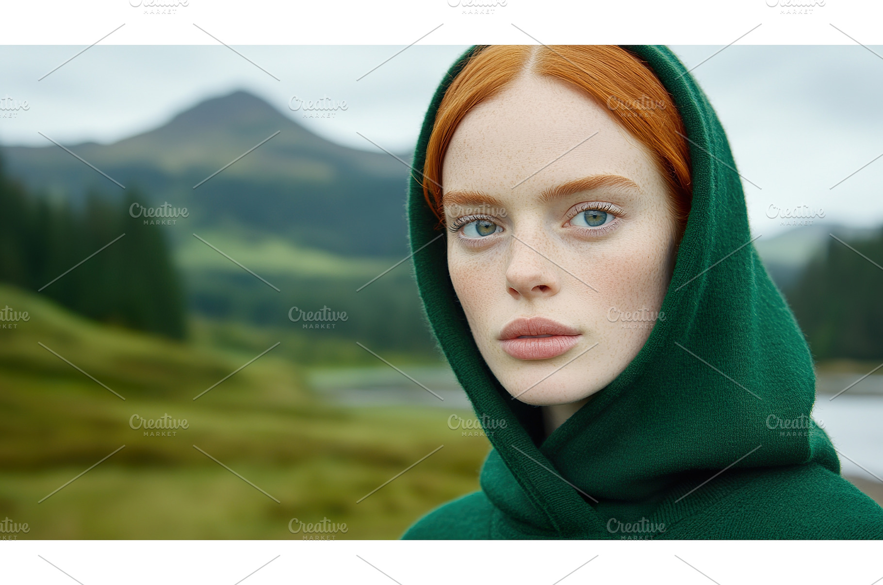 Young caucasian female with red hair, a Person Photo by Lermont51