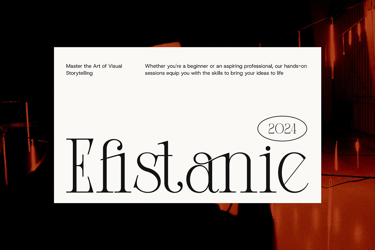 Gimick Ligature Serif Font, a Serif Font by Graphicxell (Photo 4 of 8)