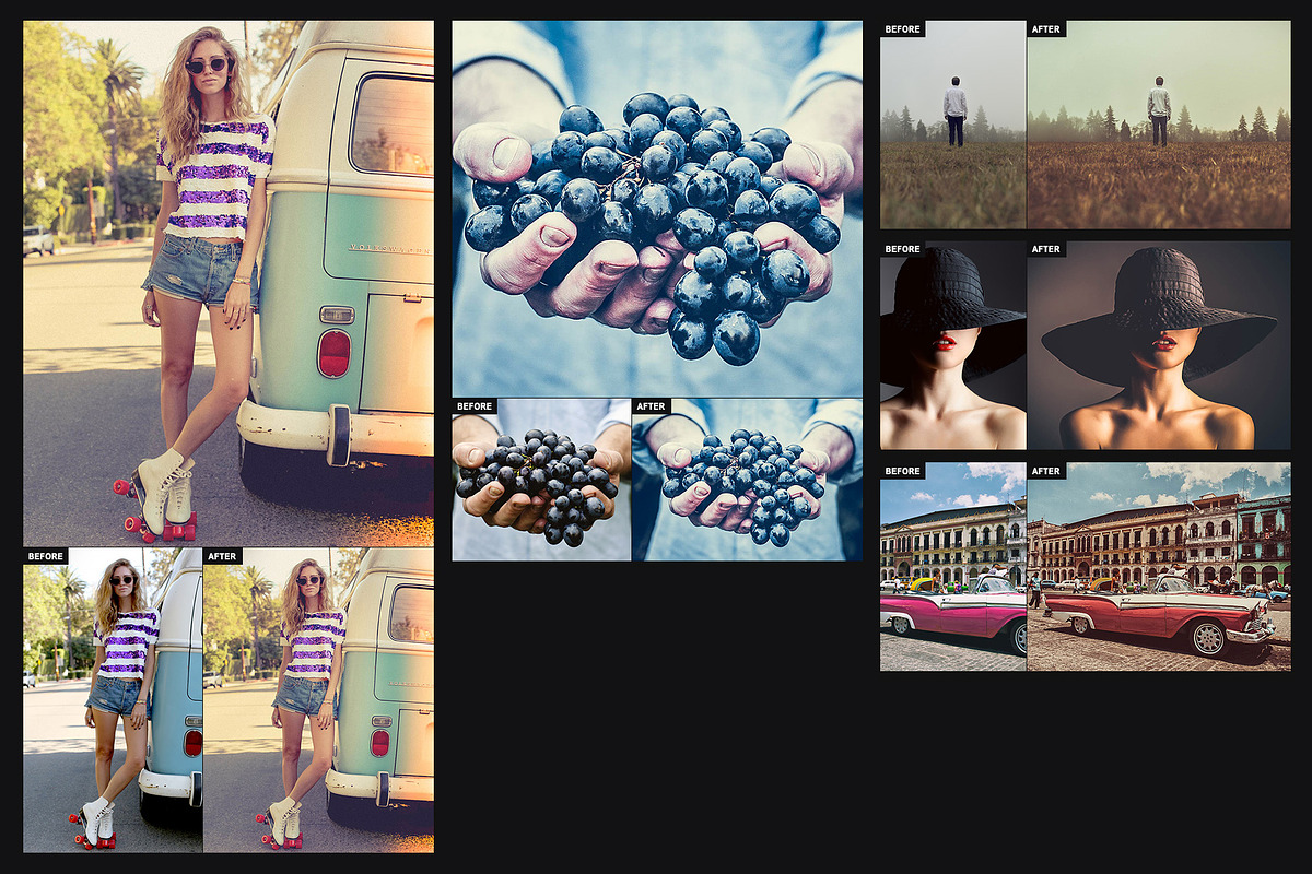 600 Premium Presets for Lr and Ps, a Preset Add-On by ShinyPixel (Photo 2 of 11)
