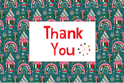 Merry and Bright clipart set, an Illustration by Poppymoondesign (Thumbnail 3 of 3)
