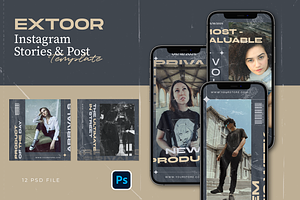 HypeInstagram Template - Extoor