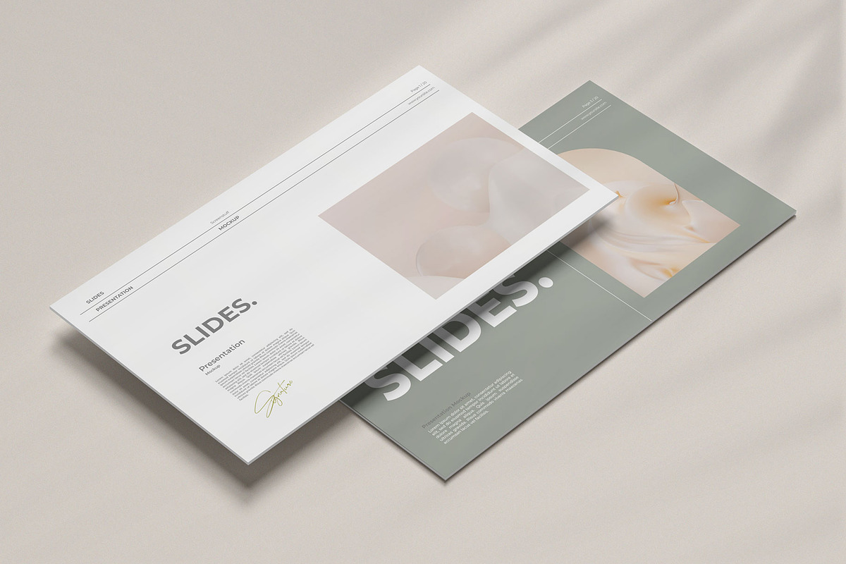 Slides Presentation Mockup, a Wearable Device Mockup by graphicstuff.std (Photo 8 of 10)