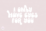 LOVERS HEARTS a Retro Valentine Font, a Font by Blush Font Co. (Thumbnail 3 of 9)