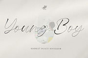 Selopaty Campble Script, a Script Font by Rastype (Thumbnail 2 of 9)