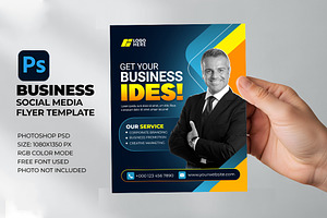 Business Social Media Flyer Template, a Social Media Template by Artonix