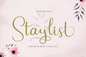 Staylist Script Font