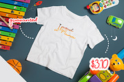 Kinder Kids - Fun Script Font, a Script Font by Saxofont (Thumbnail 5 of 10)