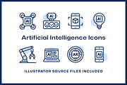 48 Artificial Intelligence Icons, an Icon by Furnace (Thumbnail 2 of 5)