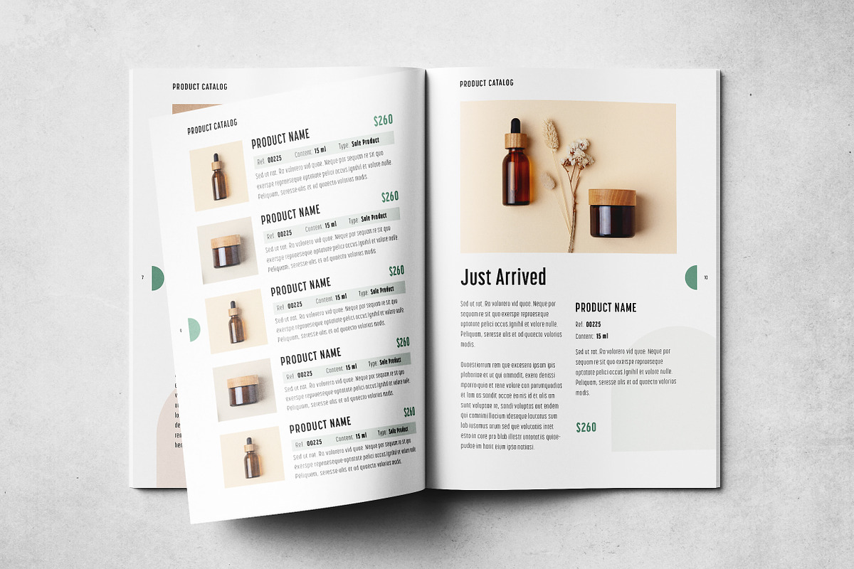 Product Catalog Layout, a Brochure Template by Grkic Creative (Photo 6 of 13)