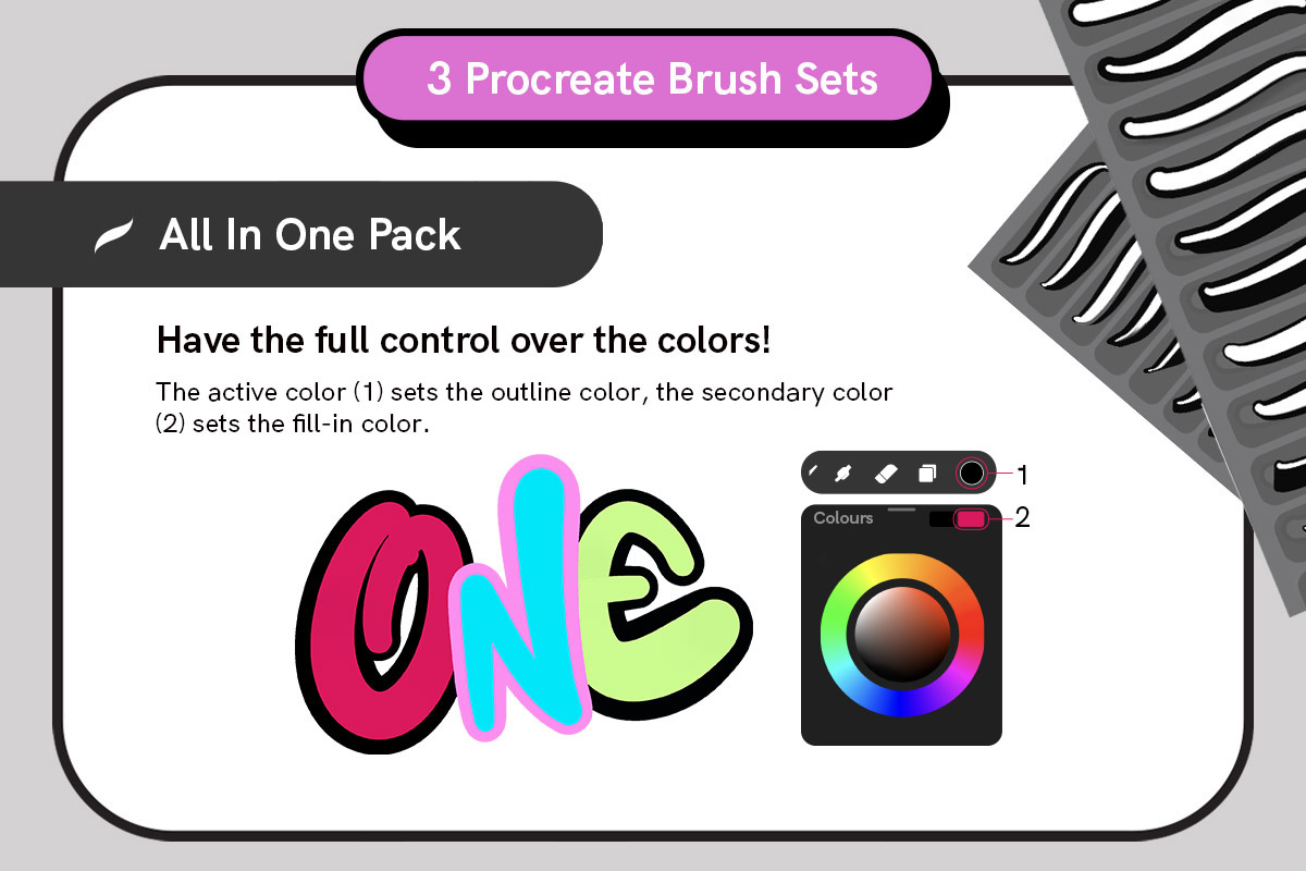 Outline Pack - Outline Brushes, a Brush Add-On by Snooze one (Photo 4 of 13)