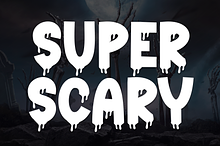 Super Scary | Script Font