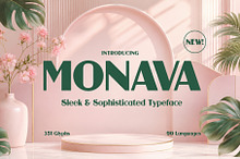 Monava - Sophisticated Typeface