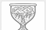 Manifestation Coloring Page, a Person Illustration by Nuvame Arts & Designs (Thumbnail 10 of 27)
