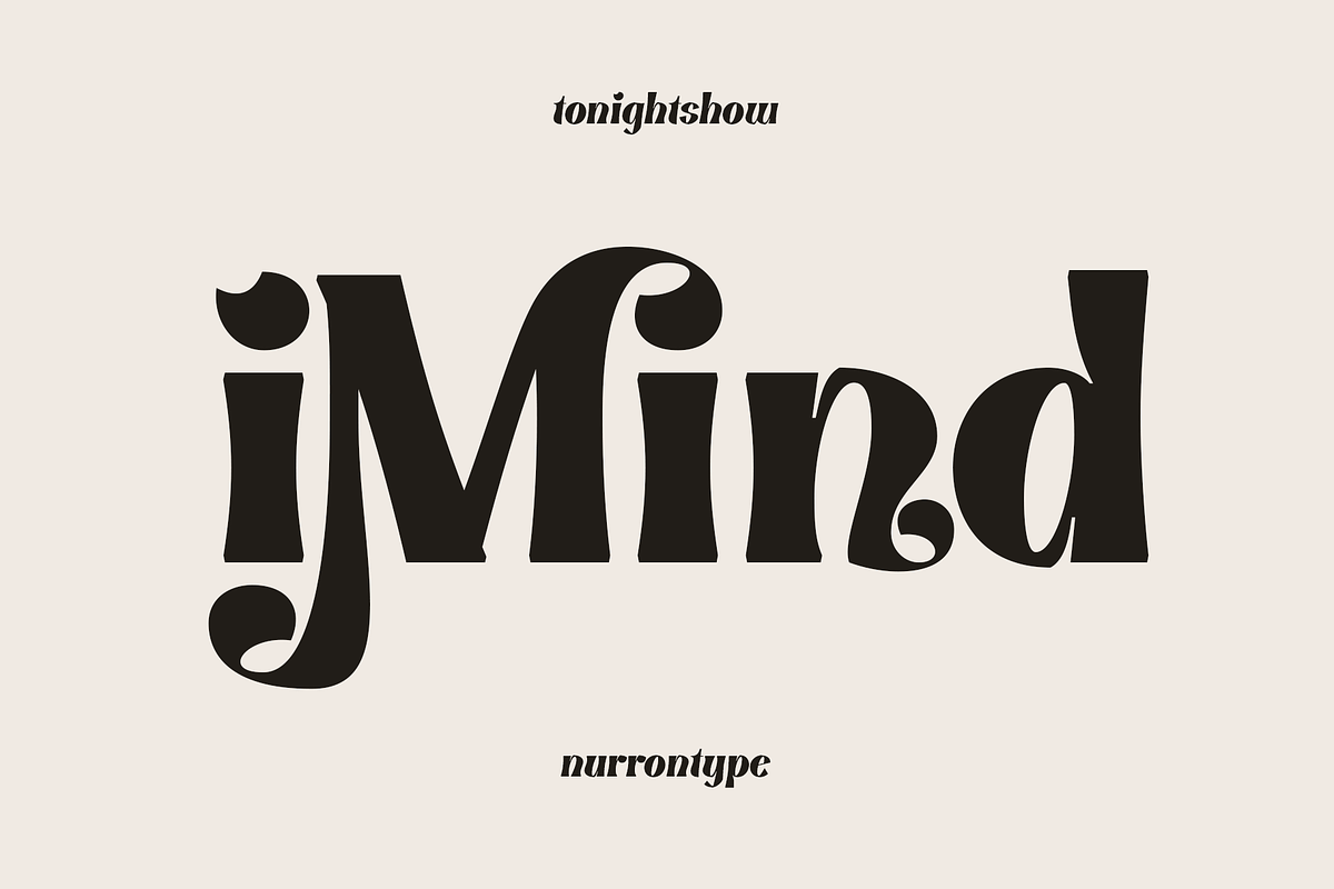Tonight Show, a Serif Font by nurrontype (Photo 10 of 14)