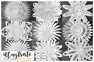3d Flower SVG Bundle