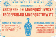India Pale Ale font DUO, a Blackletter Font by VozzyStock (Thumbnail 2 of 8)