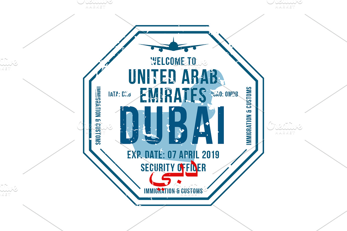 Passport Stamps & Travel Visa Signs, a Transportation Illustration by Kaushal Jangid (Photo 2 of 28)