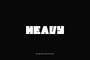 Enuser - Heavy & Block Font, a Sans Serif Font by QR Design Studio (Thumbnail 2 of 7)