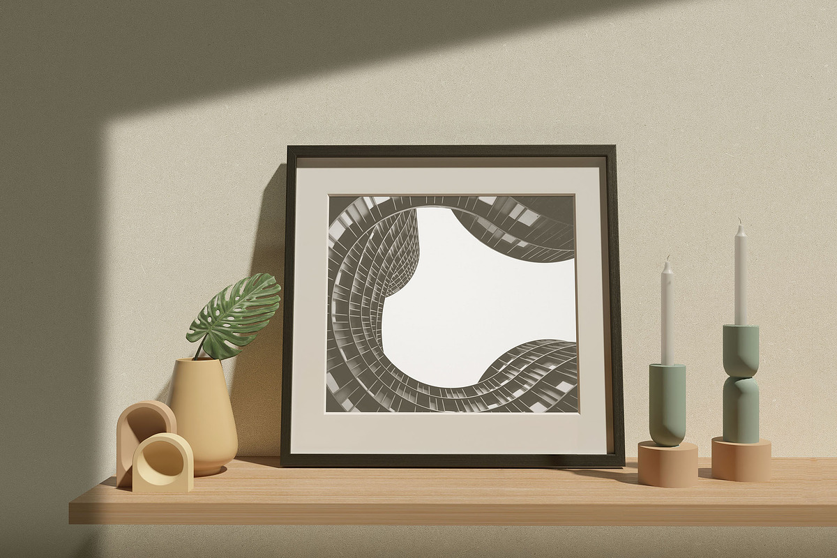 Estetika - Frame Mockup, a Product Mockup by JafarNation (Photo 5 of 6)