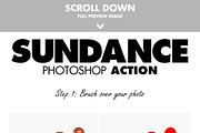 Sundance Photoshop Action preview 2