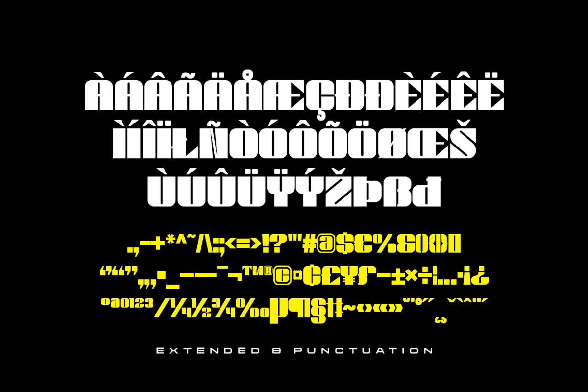 Rosa – Bold & Wide Logo Font, a Sans Serif Font by Typebae (Photo 8 of 9)