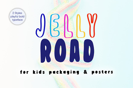 Jelly Road — Playful Bold Typeface