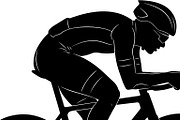 Cycling Sport Silhouette Bundle, an Illustration by Designs_River (Thumbnail 16 of 38)