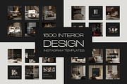Interior Design Instagram Bundle III, a Social Media Template by Instprofi | Studio Estimo (Thumbnail 1 of 49)