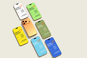 iPhone 17 Pro Mockup, an iPhone Mockup by Graphicbars (Thumbnail 12 of 12)