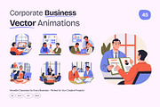 Animated Corporate Vector, a Solid Icon by Vectors Market (Thumbnail 1 of 4)