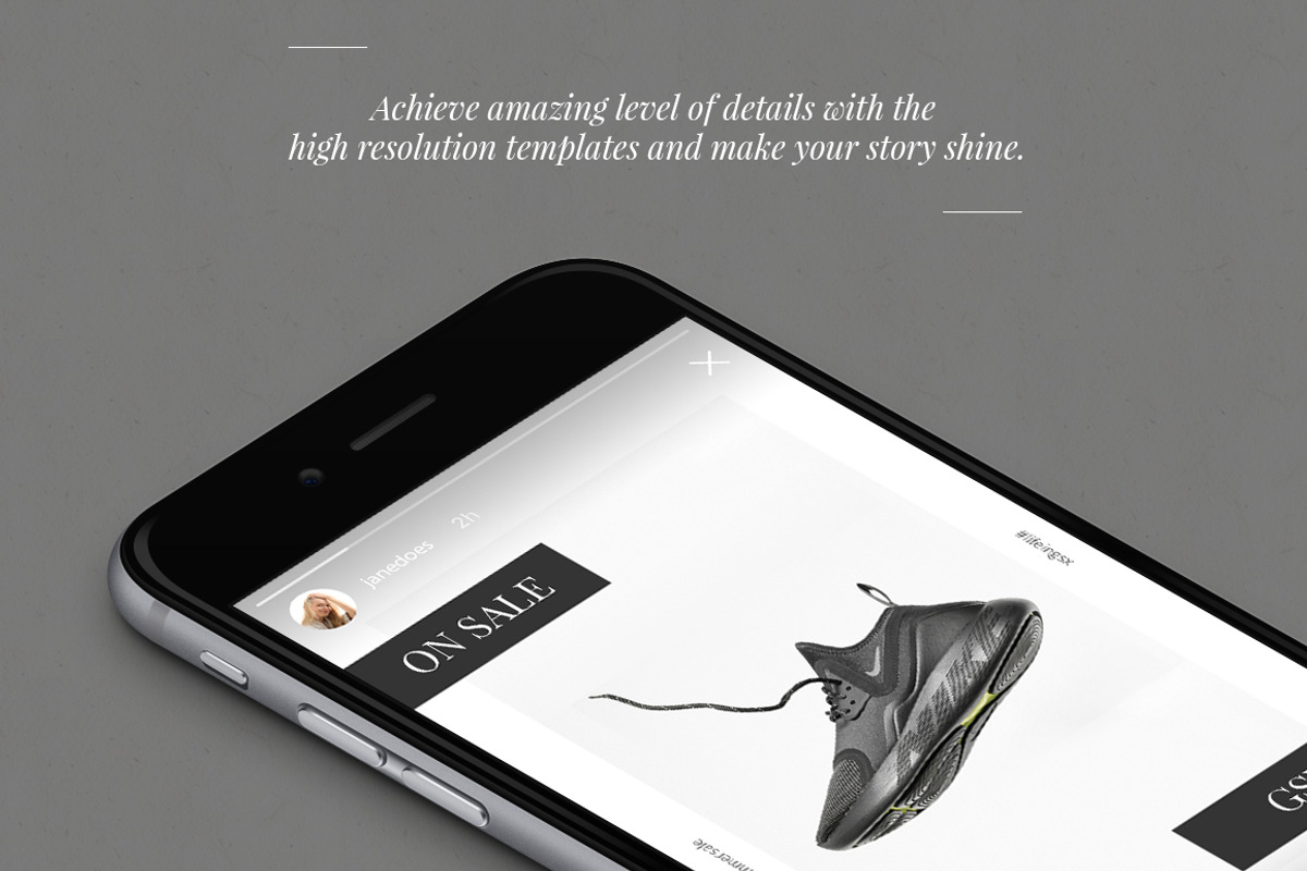 Shop Instagram Stories, a Social Media Template by Web Donut (Photo 4 of 5)