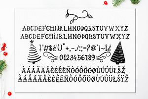 LaLaLapland. Fonts & Illustrations