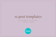 Motherhood Templates for Instagram, a Social Media Template by Carolyn Packard Design (Thumbnail 2 of 9)