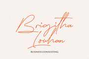 East Liberty | Thin Signature & Sans, a Font by typeline studio (Thumbnail 3 of 16)