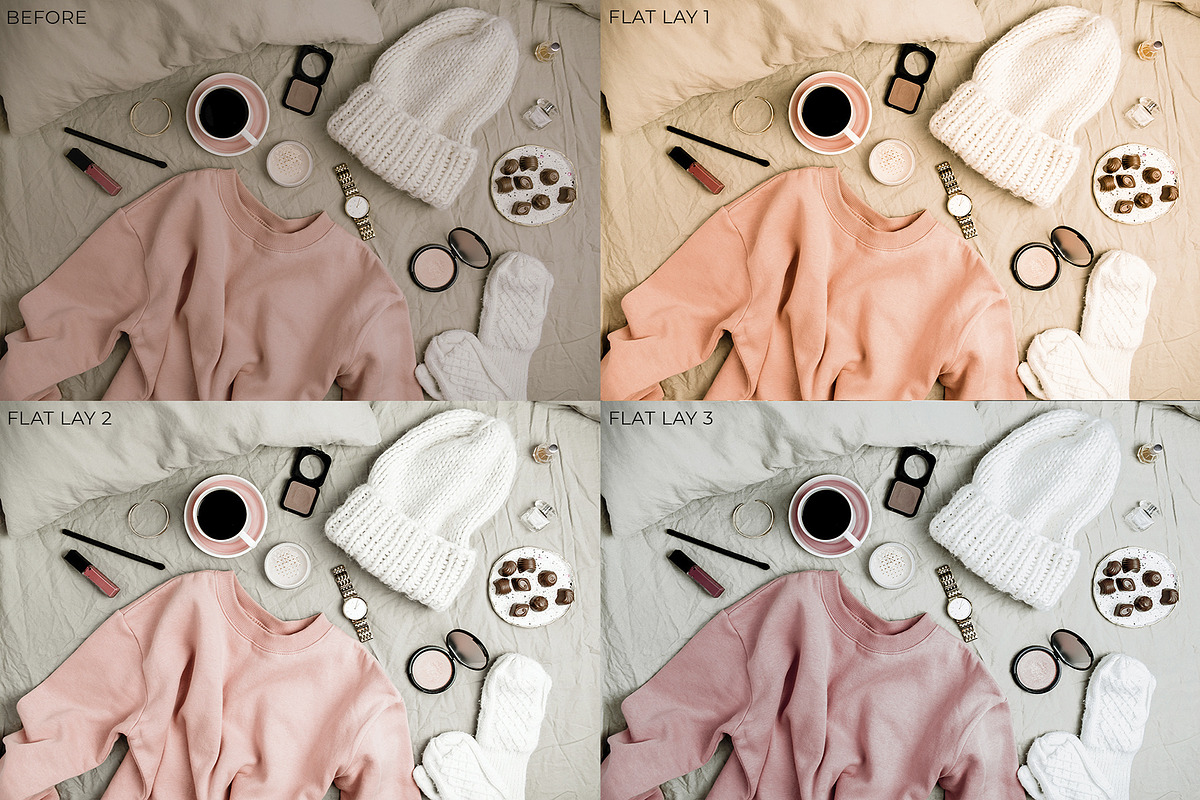 20 TopBeautyBlogger LightroomPresets, an Action Add-On by Olg Store (Photo 6 of 8)