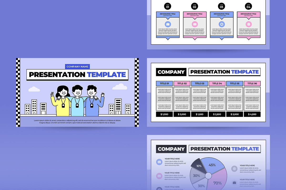 Business Plan PowerPoint Template, a Presentation Template by CreativeUP (Photo 3 of 6)