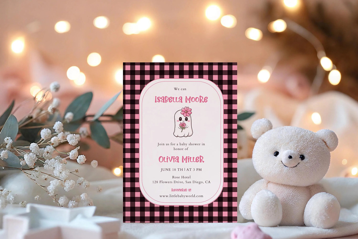 A Baby Is Brewing Baby Shower Invite, a Card Template by LucaTheme (Photo 1 of 5)