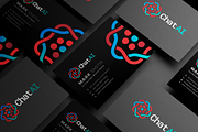 Chat AI Logo, a Branding & Logo Template by luckydesigner (Thumbnail 1 of 3)