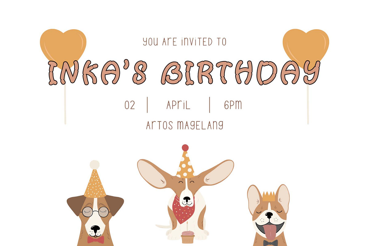 Doggy Pow, a Handwritten Font by Yoga Letter (Photo 4 of 5)