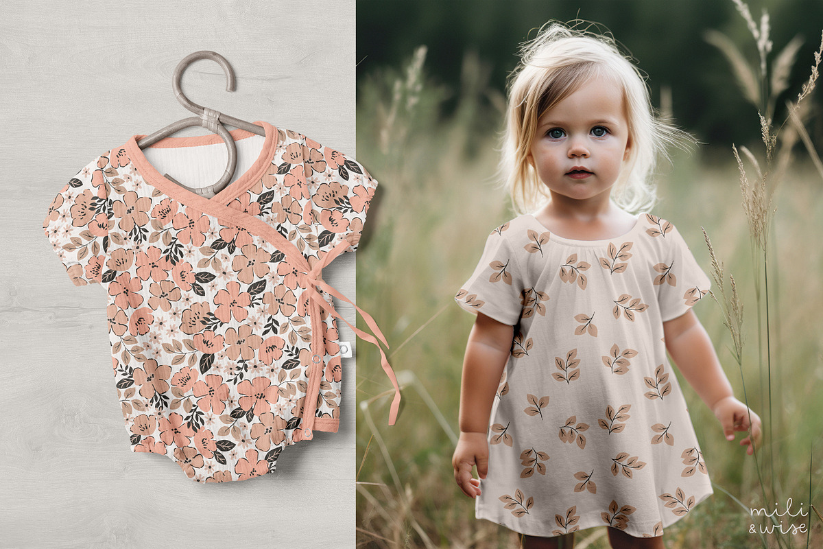 Mable Floral Pattern Collection, a Pattern Graphic by Point and Poem (Photo 9 of 11)